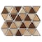 Andova Tiles BLEUM 3 x 3 Beveled Glass Novelty Mosaic Tile SAM-ANDBLE283 - alternate 4